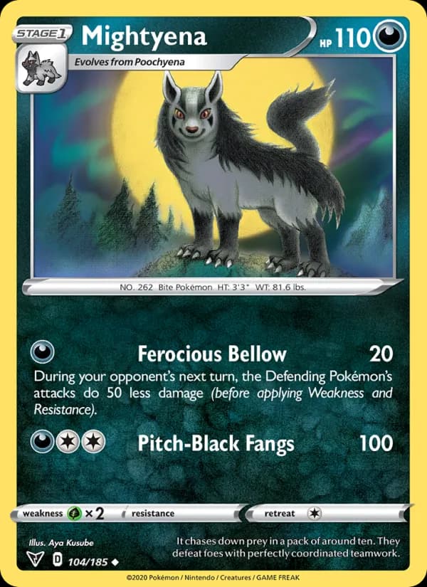 Mightyena 104/185, Vivid Voltage