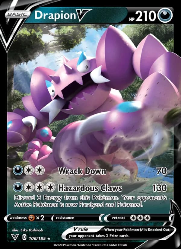 Drapion V 106/185, Vivid Voltage