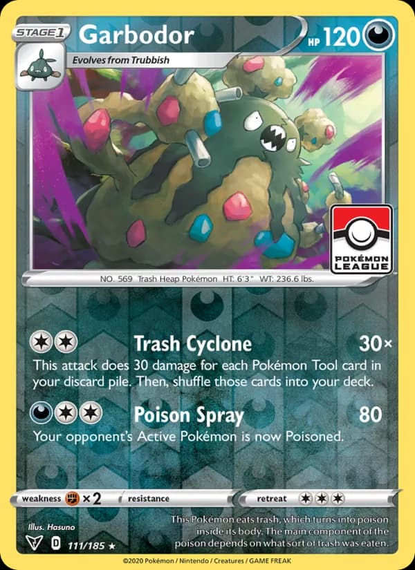 Garbodor 111/185, Vivid Voltage