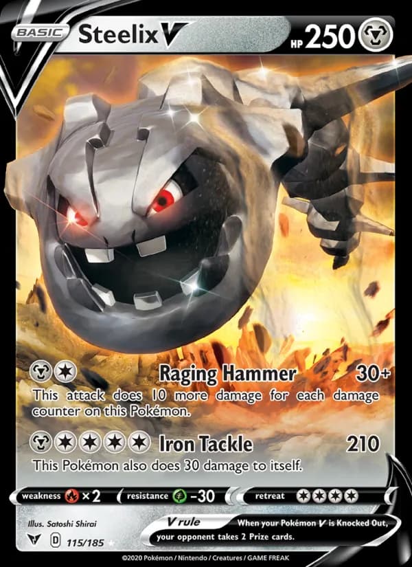 Steelix V 115/185, Vivid Voltage
