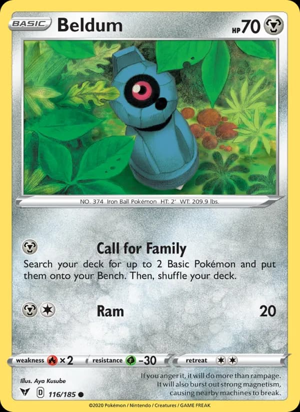 Beldum 116/185, Vivid Voltage