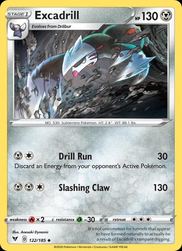 Excadrill 122/185, Vivid Voltage