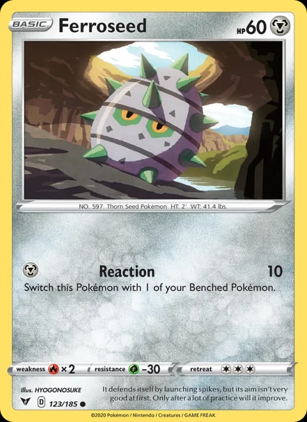 Ferroseed 123/185, Vivid Voltage