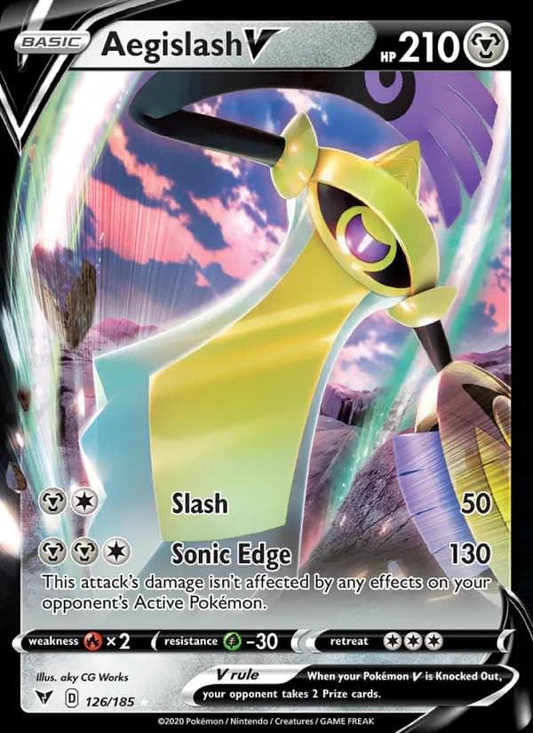Aegislash V 126/185, Vivid Voltage