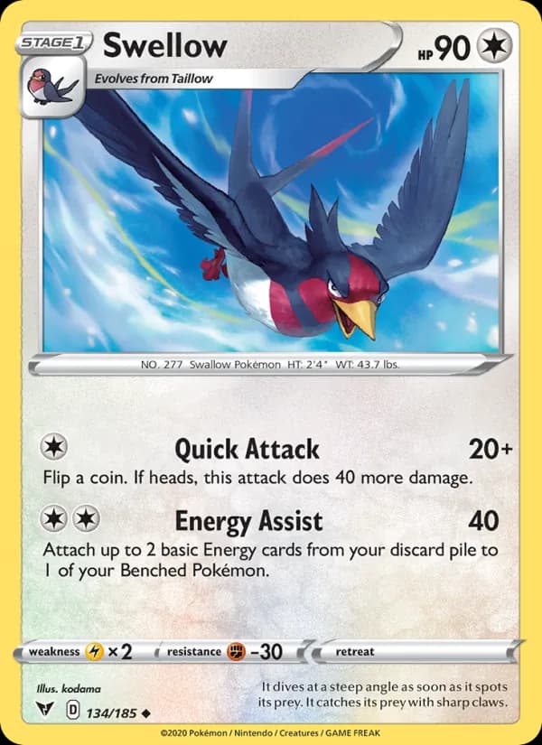 Swellow 134/185, Vivid Voltage