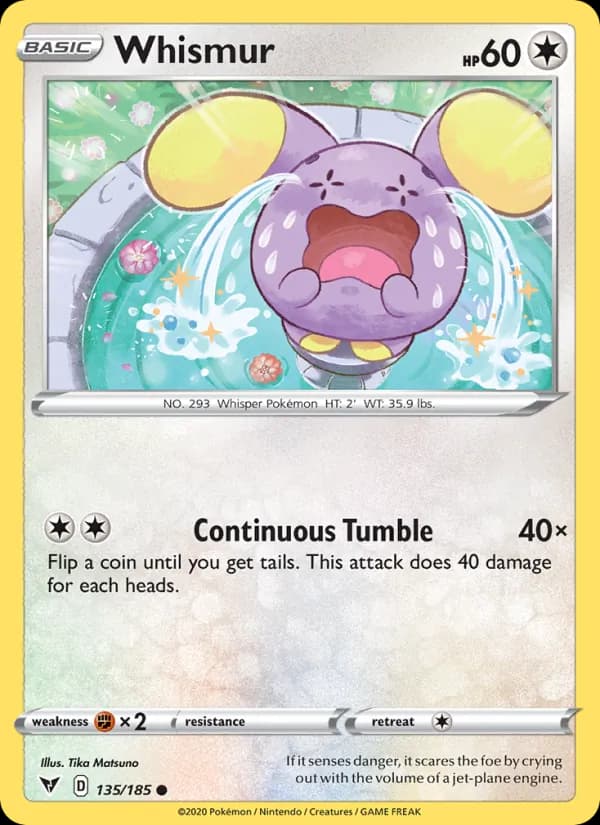Whismur 135/185, Vivid Voltage