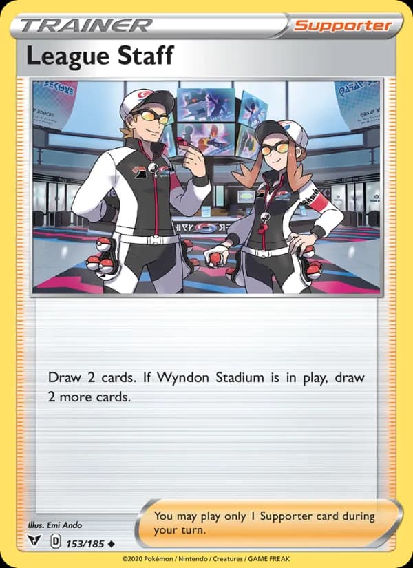 League Staff 153/185, Vivid Voltage