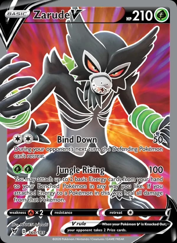 Zarude V 167/185, Vivid Voltage