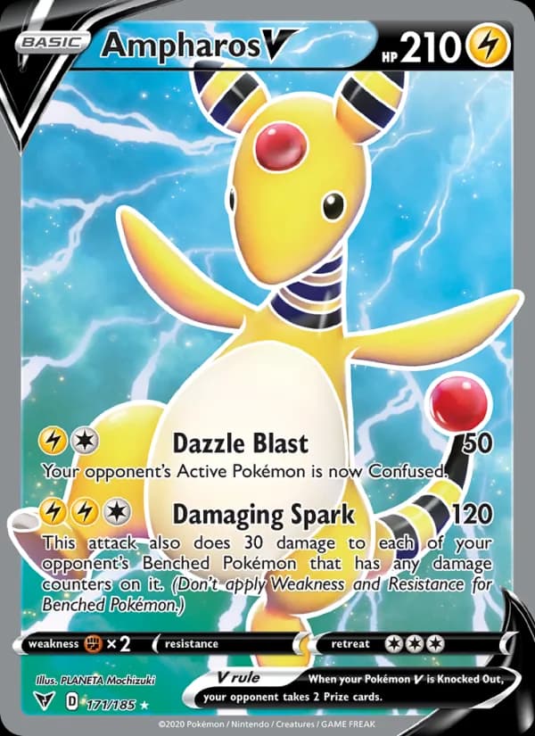Ampharos V 171/185, Vivid Voltage