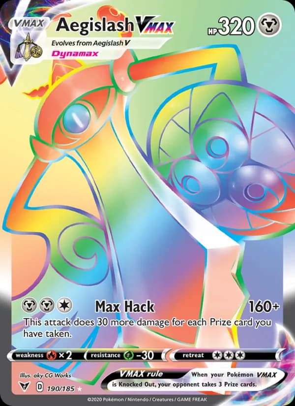 Aegislash VMAX 190/185, Vivid Voltage