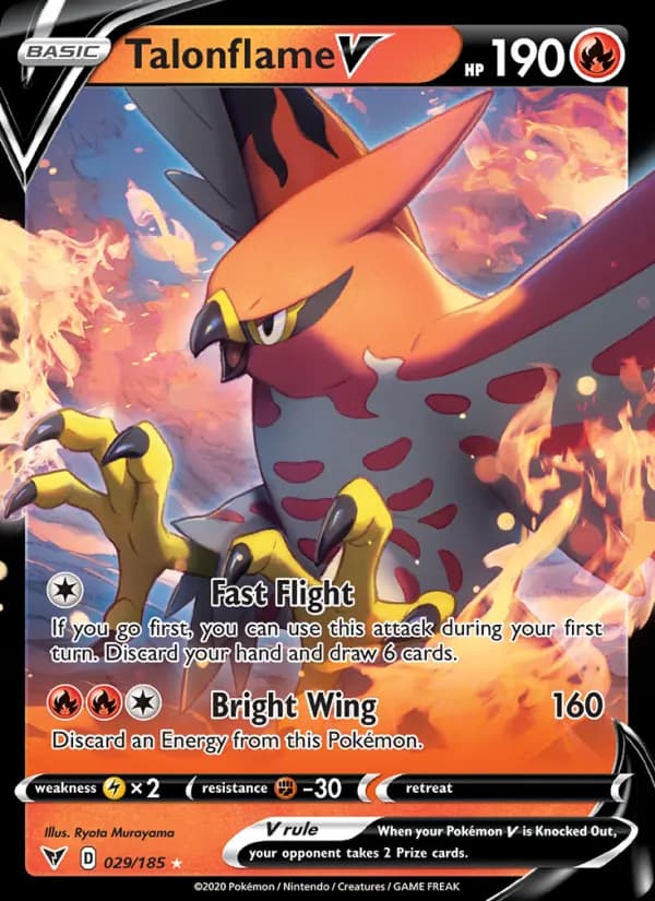 Talonflame V 29/185, Vivid Voltage