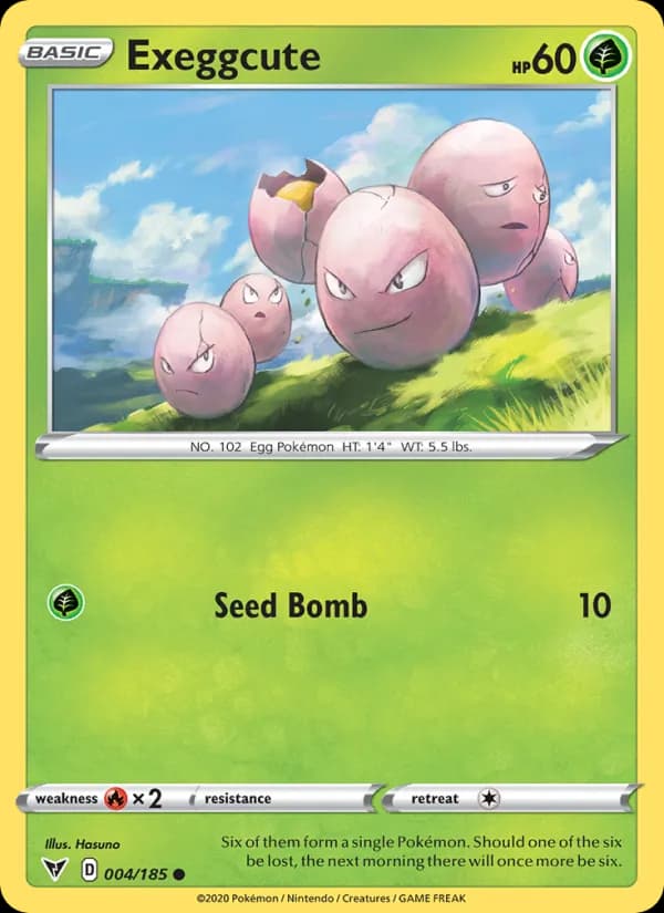 Exeggcute 4/185, Vivid Voltage