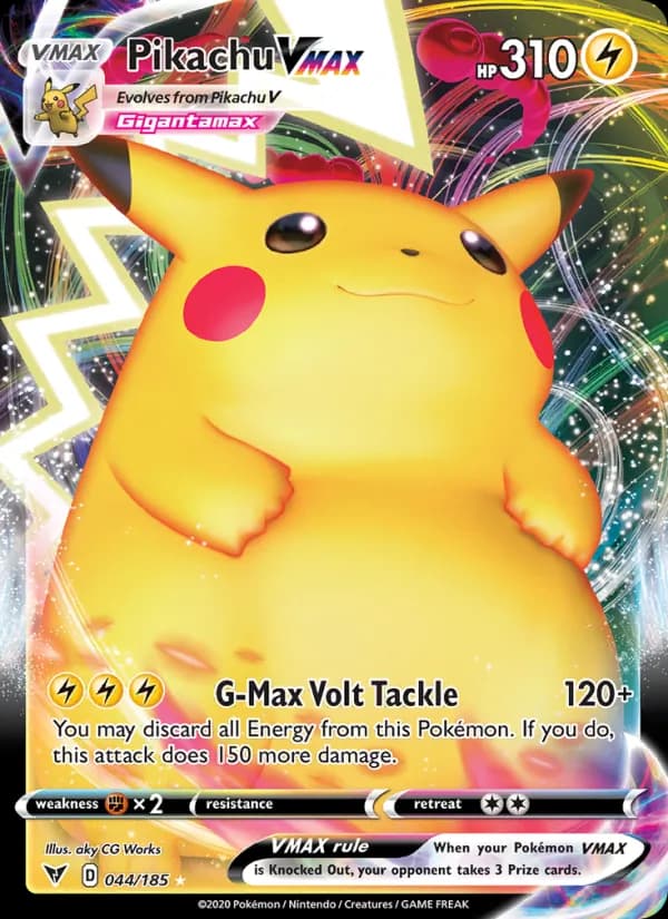 Pikachu VMAX 44/185, Vivid Voltage