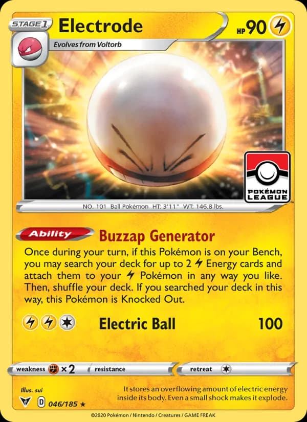 Electrode 46/185, Vivid Voltage