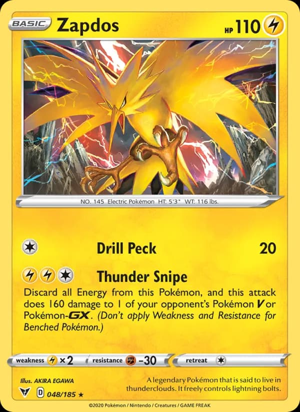 Zapdos 48/185, Vivid Voltage