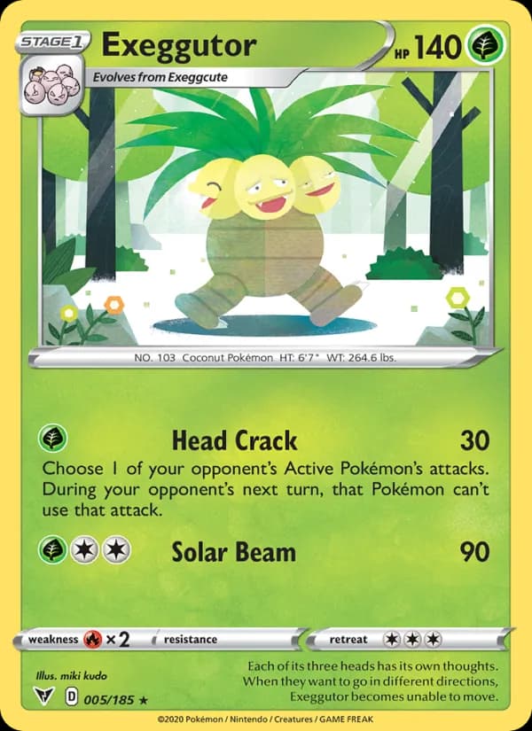 Exeggutor 5/185, Vivid Voltage