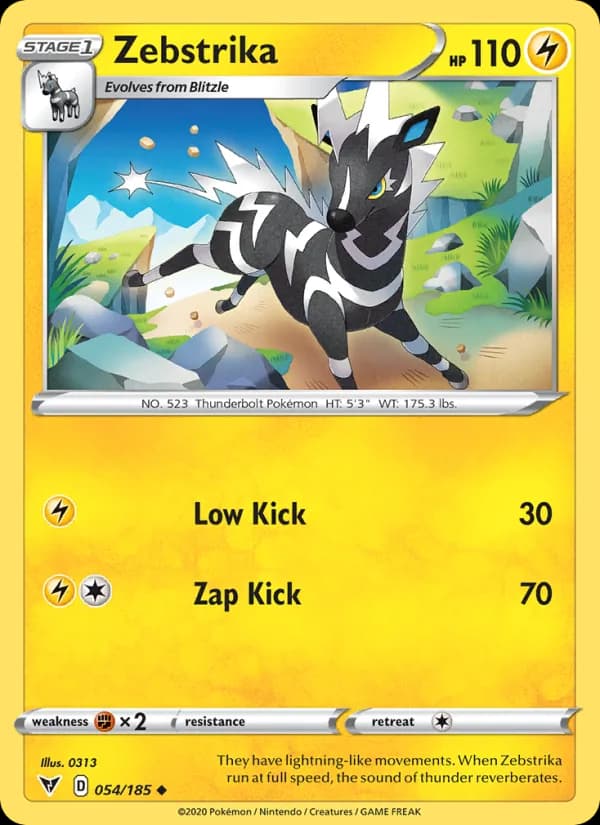 Zebstrika 54/185, Vivid Voltage
