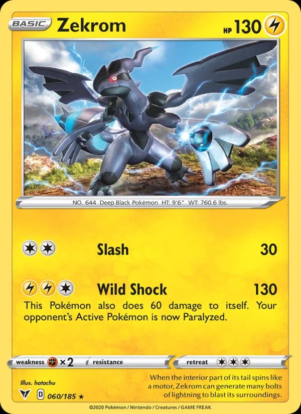 Zekrom 60/185, Vivid Voltage