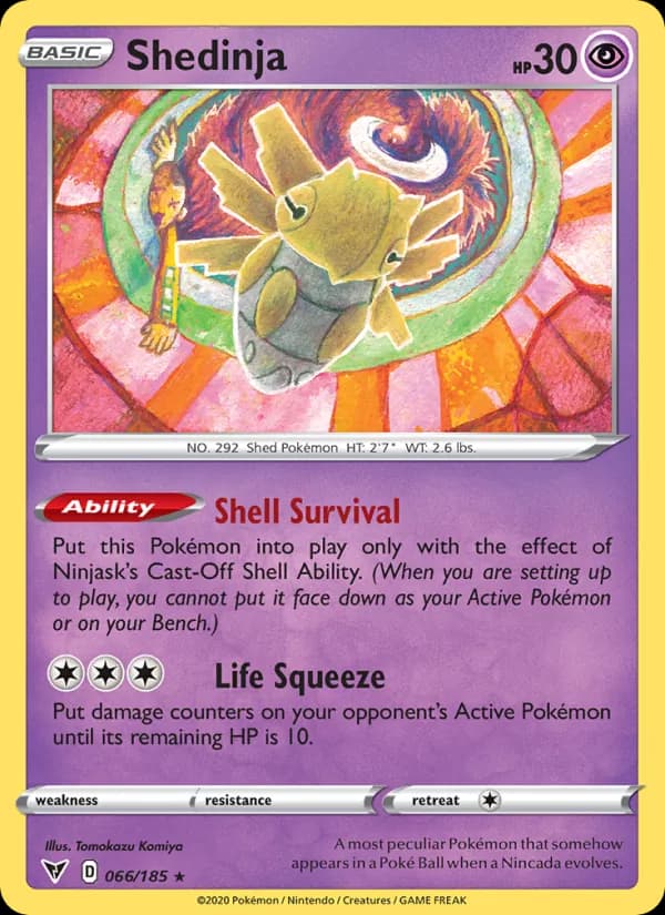 Shedinja 66/185, Vivid Voltage