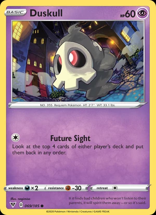 Duskull 69/185, Vivid Voltage