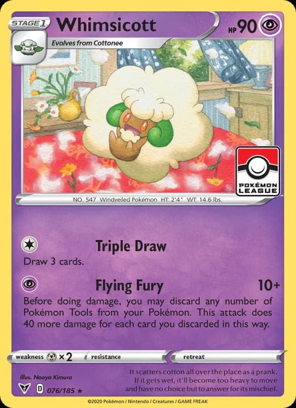 Whimsicott 76/185, Vivid Voltage