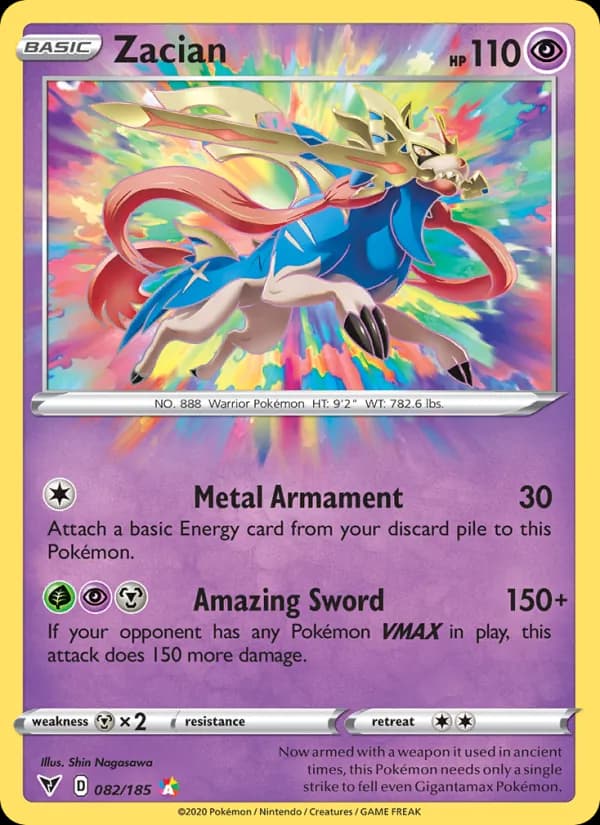 Zacian 82/185, Vivid Voltage