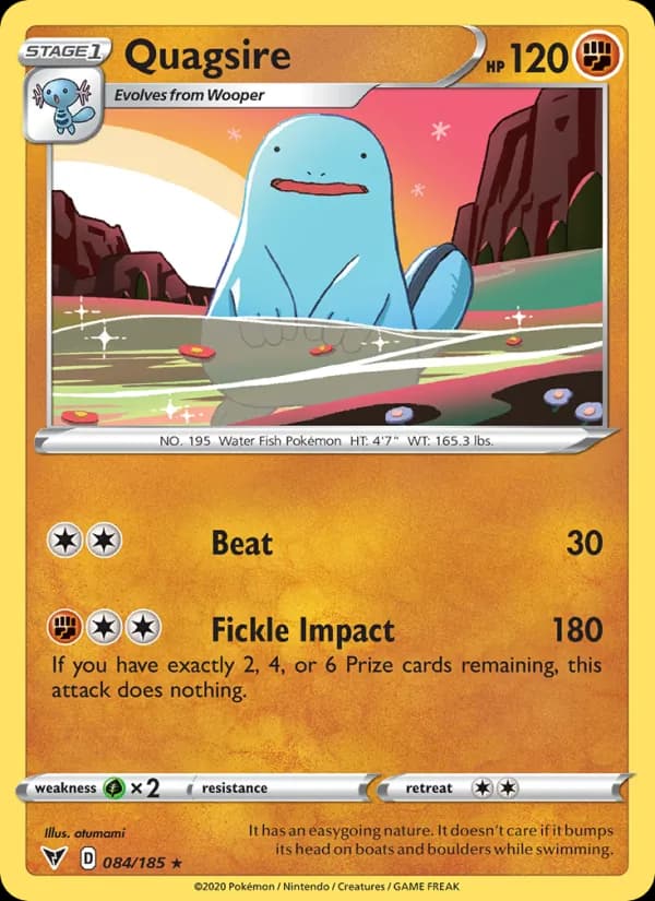Quagsire 84/185, Vivid Voltage