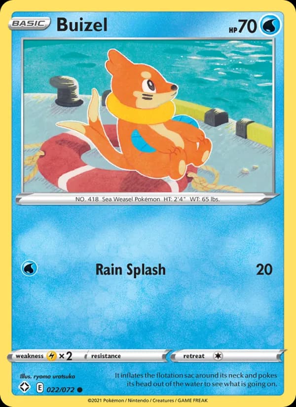 Buizel 22/72, Shining Fates