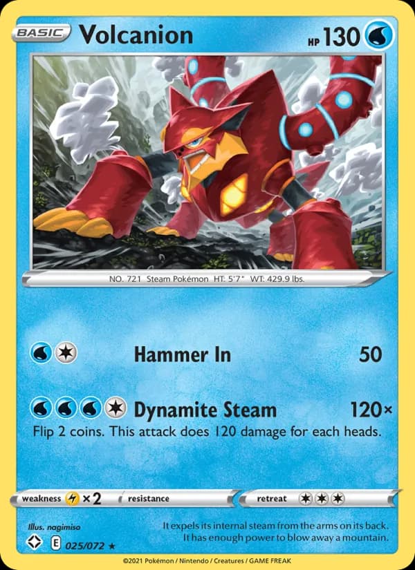 Volcanion 25/72, Shining Fates