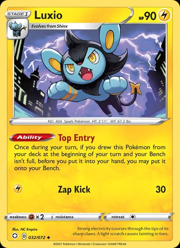 Luxio 32/72, Shining Fates