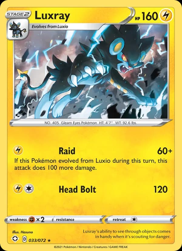 Luxray 33/72, Shining Fates
