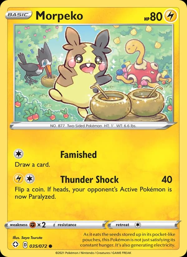 Morpeko 35/72, Shining Fates