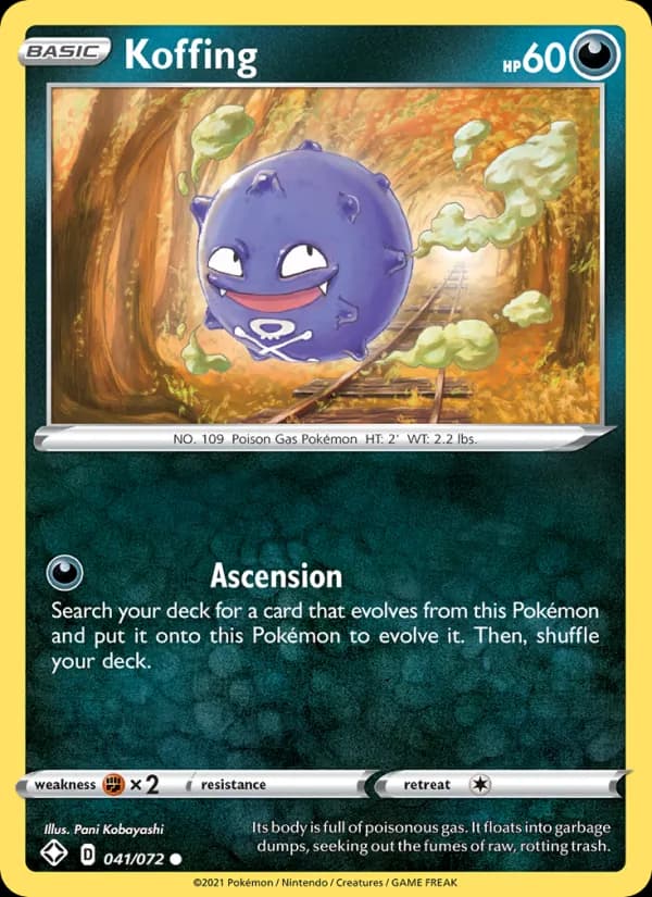 Koffing 41/72, Shining Fates