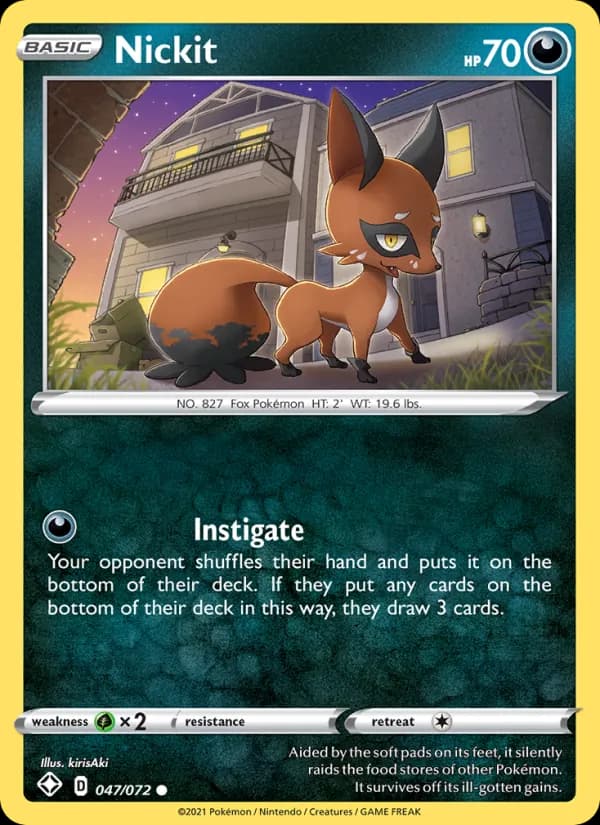 Nickit 47/72, Shining Fates