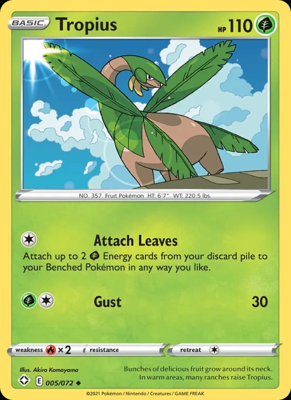 Tropius 5/72, Shining Fates