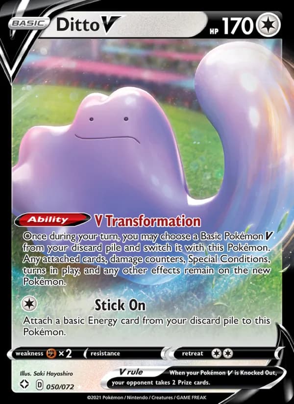 Ditto V 50/72, Shining Fates