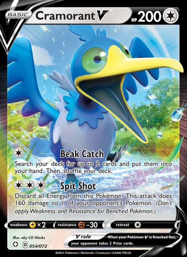 Cramorant V 54/72, Shining Fates