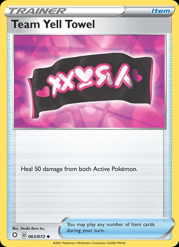 Team Yell Towel 63/72, Shining Fates
