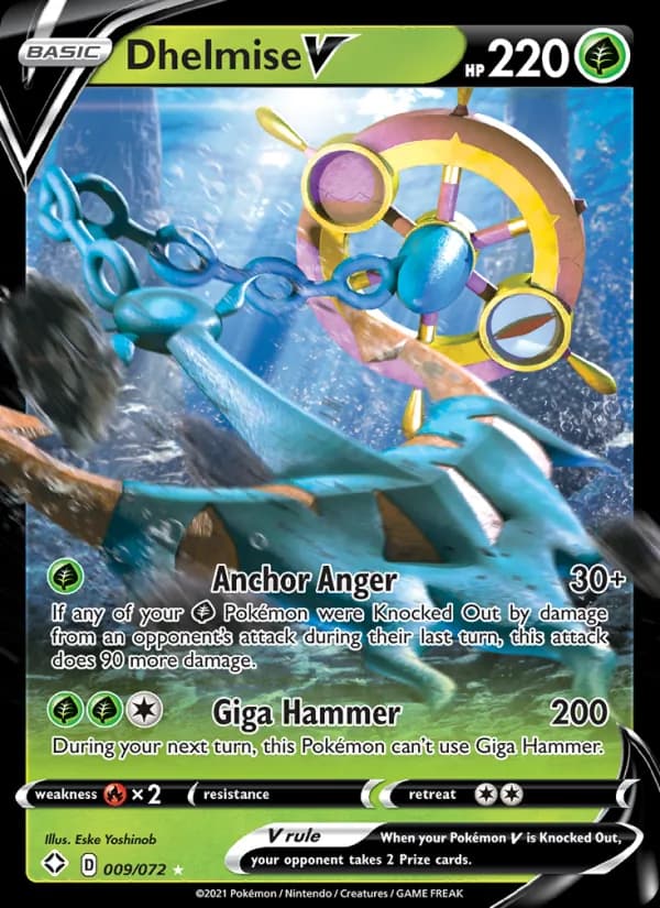 Dhelmise V 9/72, Shining Fates