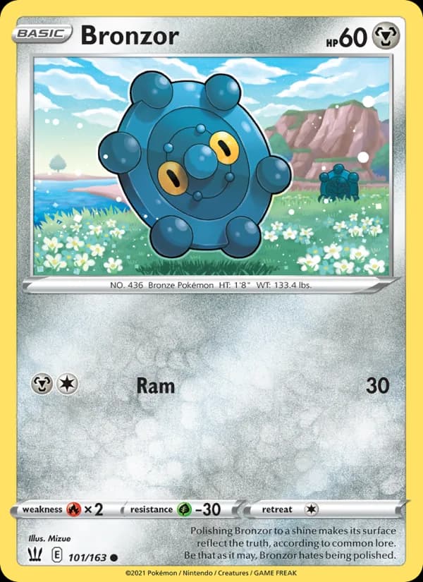 Bronzor 101/163, Battle Styles