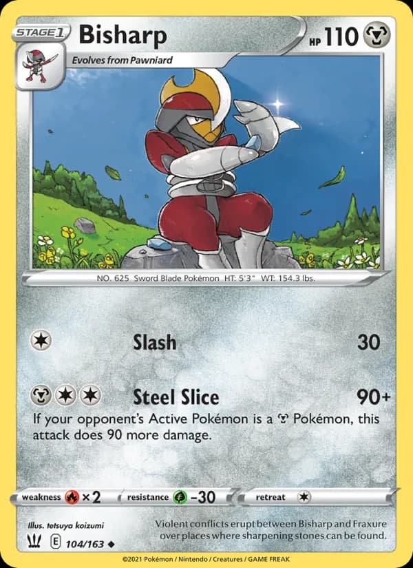 Bisharp 104/163, Battle Styles
