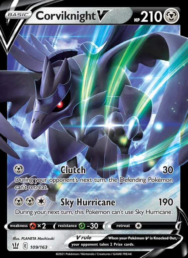 Corviknight V 109/163, Battle Styles