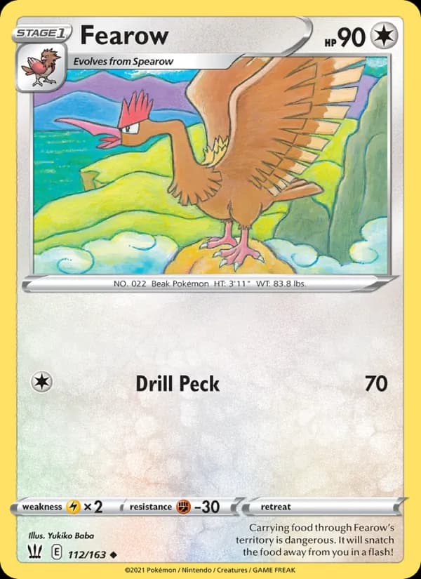 Fearow 112/163, Battle Styles