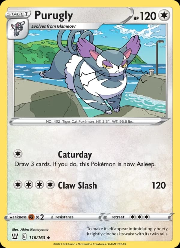 Purugly 116/163, Battle Styles