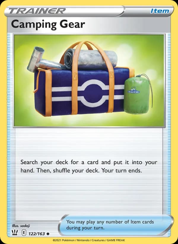 Camping Gear 122/163, Battle Styles