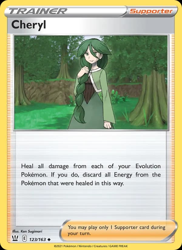 Cheryl 123/163, Battle Styles