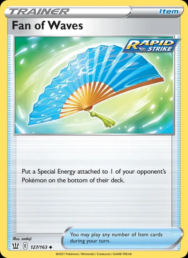 Fan of Waves 127/163, Battle Styles