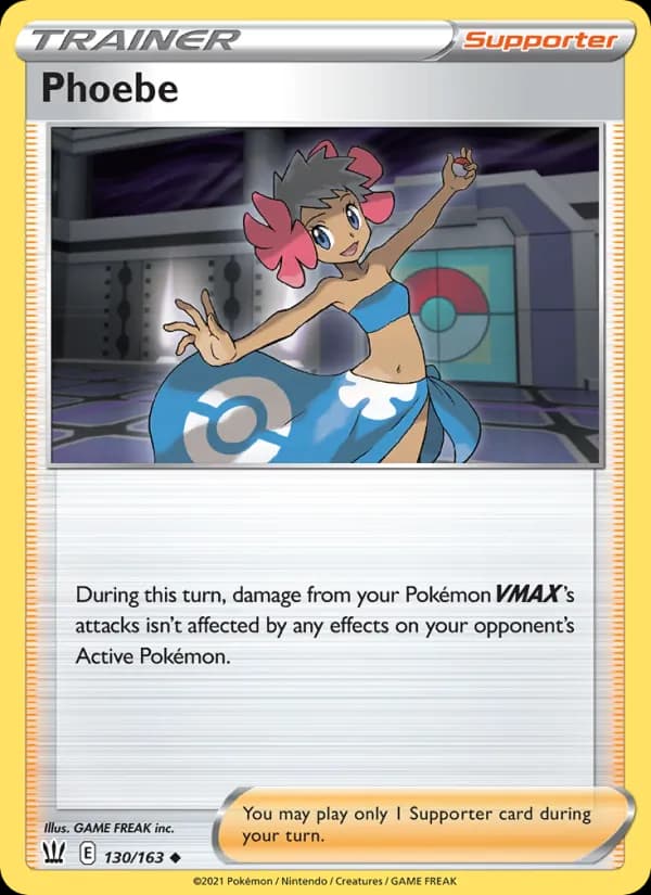 Phoebe 130/163, Battle Styles
