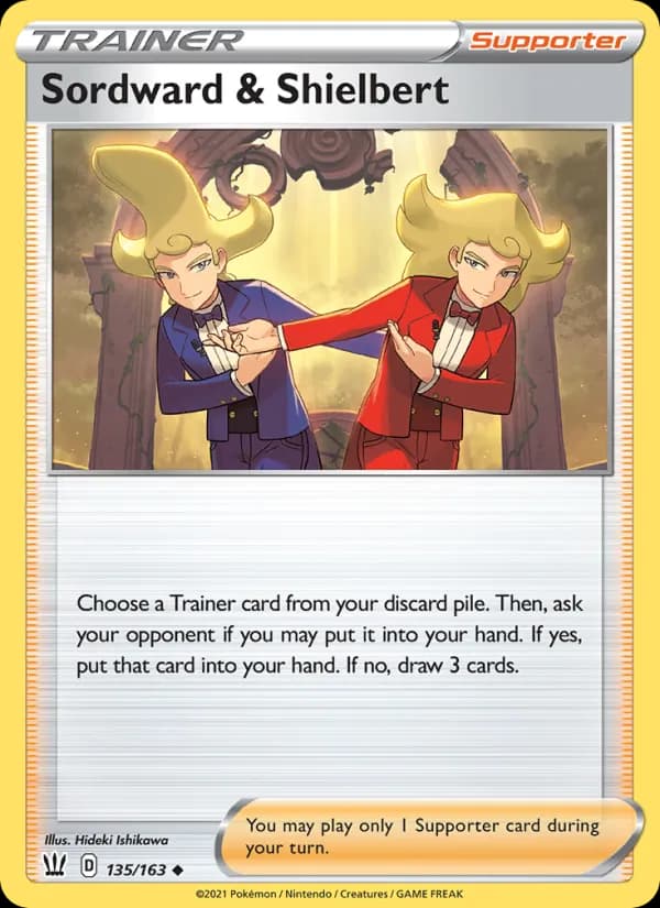 Sordward & Shielbert 135/163, Battle Styles