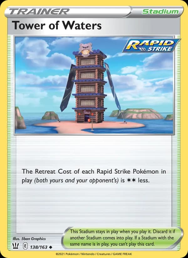 Tower of Waters 138/163, Battle Styles